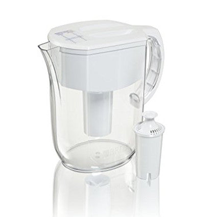 Brita 10 Cup Everyday Water Pitcher with 1 Filter, BPA Free, White